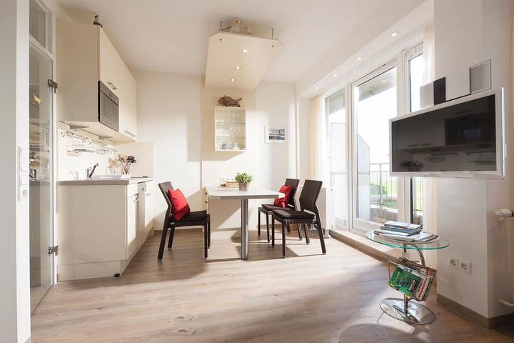 Ferienwohnung für 2 Personen, mit Balkon/Terrasse auf Norderney