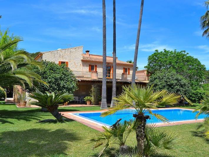 Finca für 8 Personen, mit Garten und Balkon sowie Pool und Sauna, kinderfreundlich in Binissalem - 2