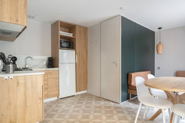 Caravane pour 4 personnes, avec terrasse et balcon/terrasse à Belvès - 3