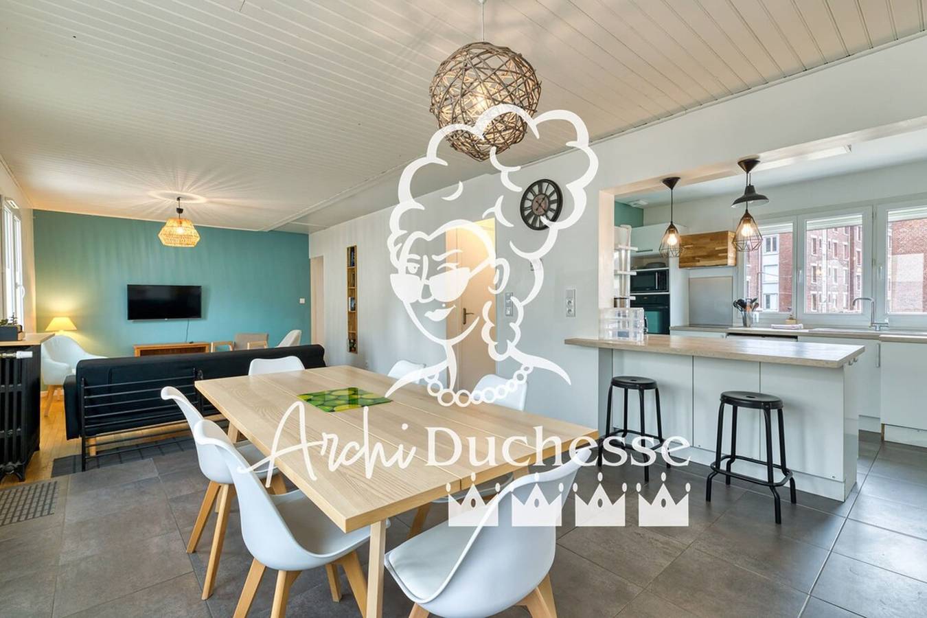 Ferienhaus für 12 Personen mit Garten in Le Petit-Quevilly, Rouen und Umgebung