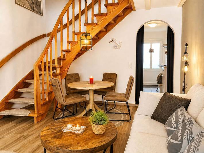 Ganze Wohnung, Reihenhaus in Horumersiel: 60 m² für bis zu 3, Terrasse, Wlan, Haustier erlaubt in Horumersiel, Wangerland