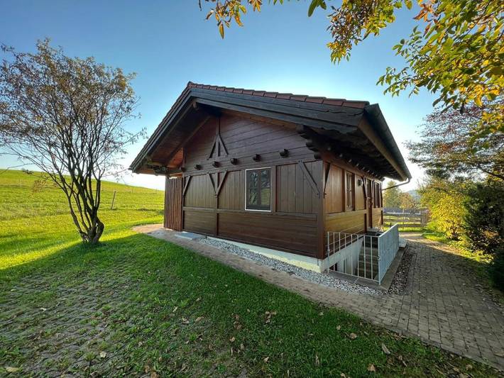 Ferienhaus für 4 Personen, mit Garten und Ausblick sowie Seeblick in Rieden - 4