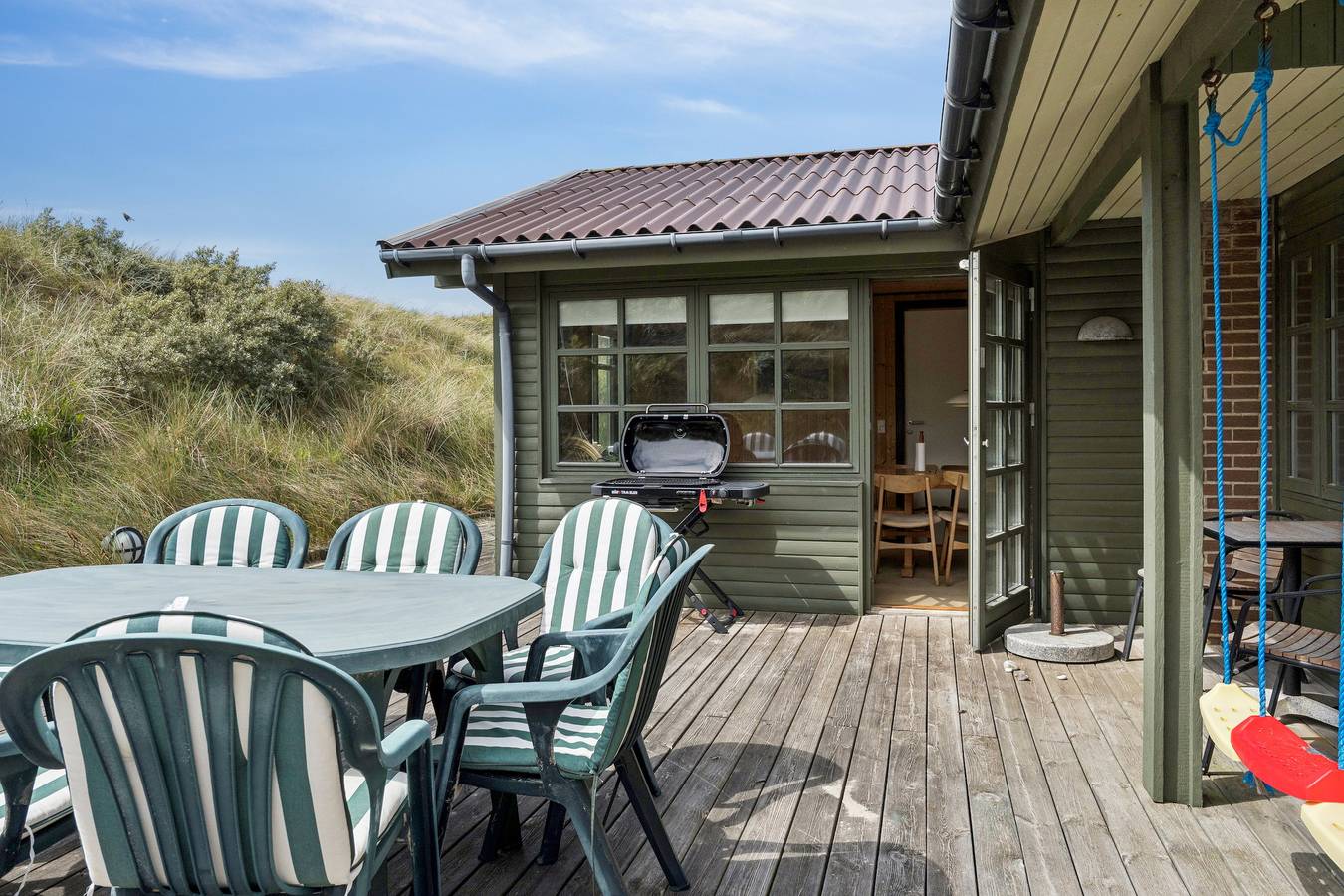 Feriehus for 9 personer med terrasse in Blokhus, Jammerbugt