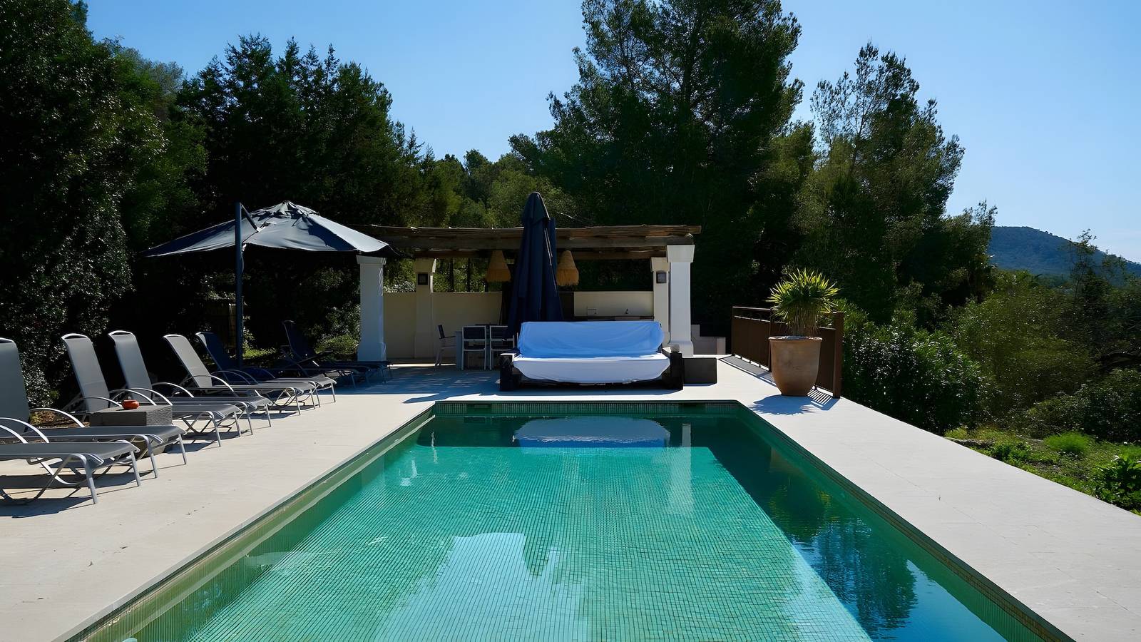 Villa 'Cas Berris' con Vista Mare, Wi-Fi e Aria Condizionata in Sant Josep de sa Talaia, Ibiza Sud