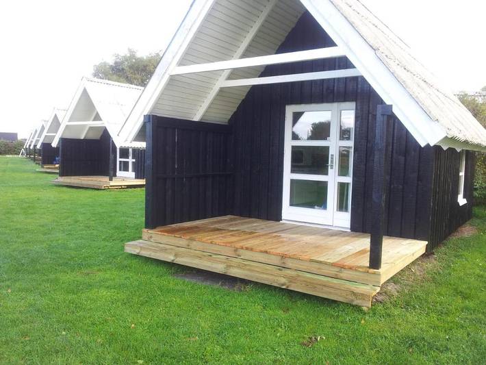 Camping pour 2 personnes, avec terrasse ainsi que jardin et piscine au Danemark - 4