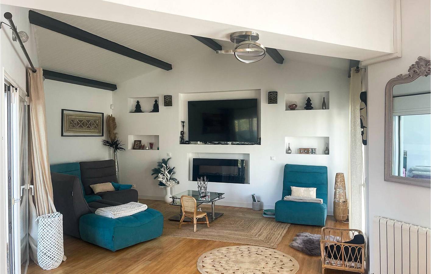 Charmante 2-Zimmer-Wohnung mit Pool und Garten in der Nähe des Stadtzentrums von Lagord in Lagord, La Rochelle und Umgebung