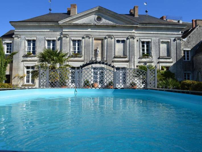 Maison de vacances pour 8 personnes, avec jardin ainsi que piscine et terrasse, animaux acceptés - 1