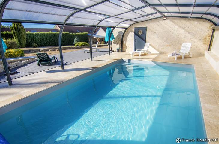 Gîte pour 10 personnes, avec jardin ainsi que balcon et piscine - 1