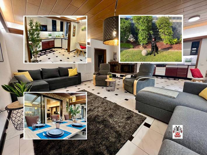 Ferienhaus für 9 Personen, mit Terrasse und Garten in Hürth
