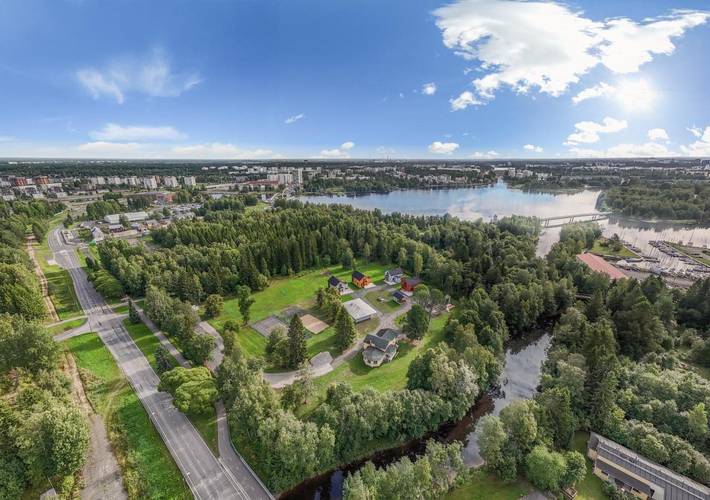 Appartement de vacances pour 8 personnes, avec sauna ainsi que vue et jardin