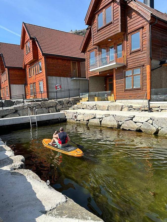 Ganze Wohnung, Preikestolen Panorama - Seaside Apartments in Strand (Rogaland)