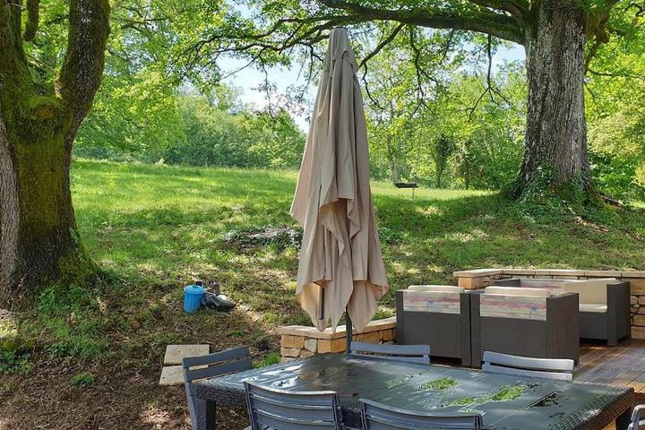 Gîte pour 3 personnes, avec piscine et terrasse à Saint-Cernin-de-l'Herm - 3