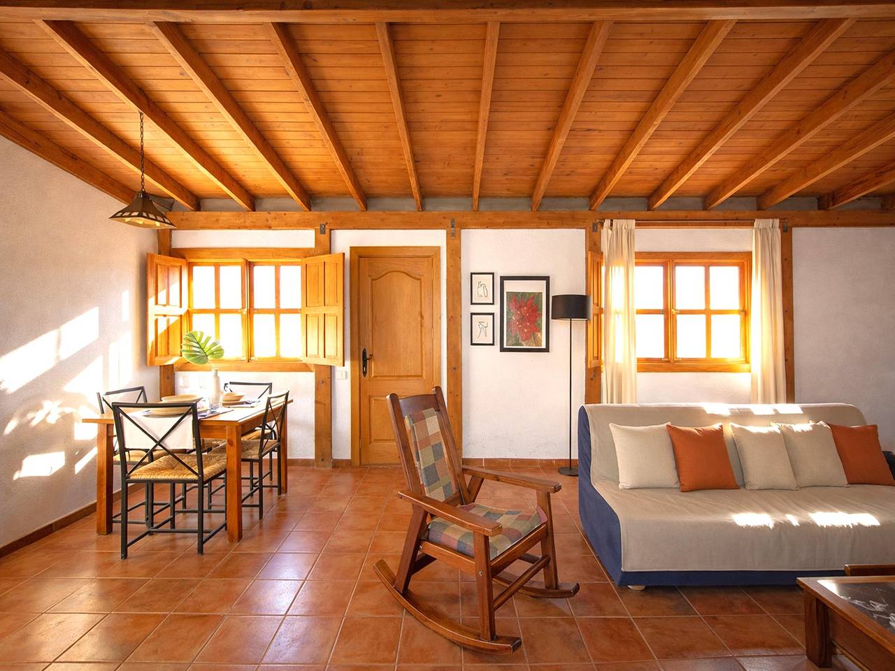 La maison de Samuel avec piscine privée in Granadilla de Abona, Tenerife du Sud