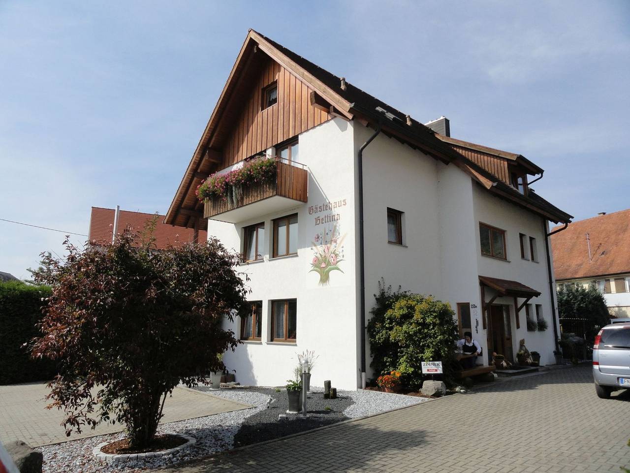 Gästehaus Bettina - Dachgeschosszimmer Mit Dusche in Sipplingen, Region Bodensee-Oberschwaben