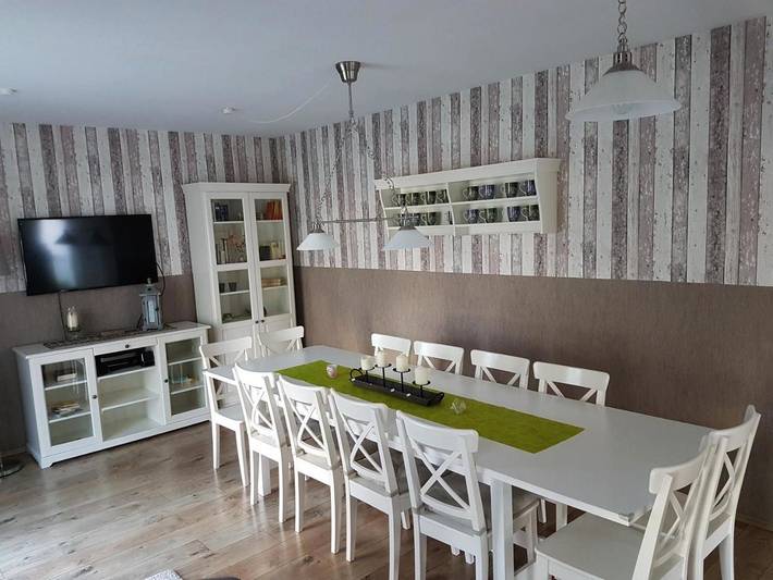 Ferienwohnung für 8 Personen, mit Ausblick in Hemsbach