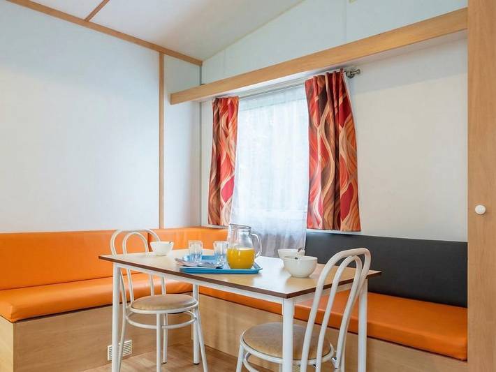 Camping Le Grand Pré - Mobilhome 4 personnes - Tv in La Terrière, La Tranche-sur-Mer