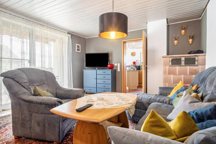 Appartement entier, Appartement « Ferrari » avec terrasse privée et Wi-Fi in Ostrach, Region Bodensee-Oberschwaben