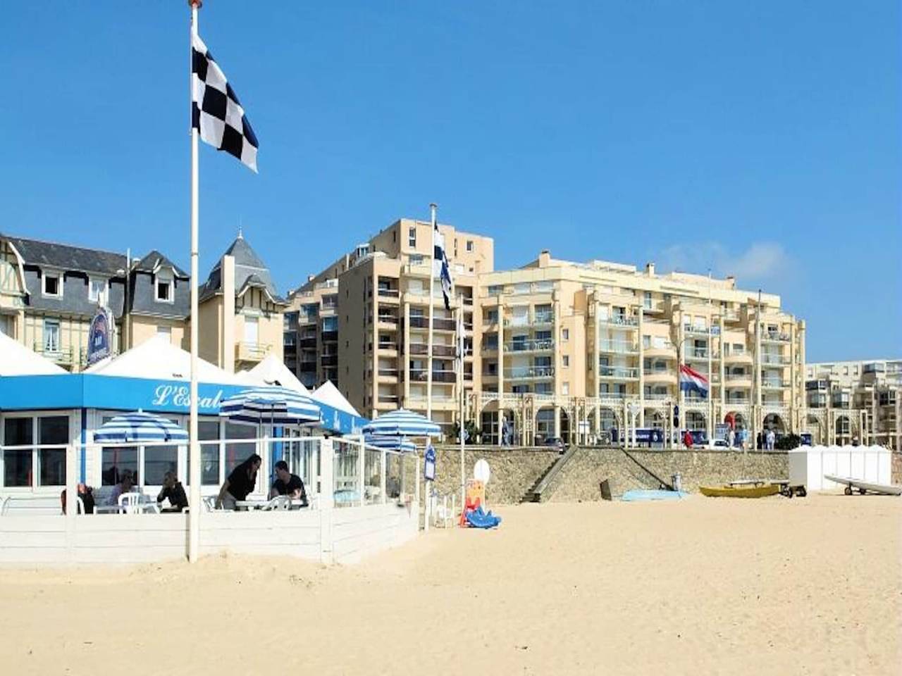 Ganze Wohnung, Residenz Les Oceanes mit Meerblick in Pornichet, Côte d'Amour