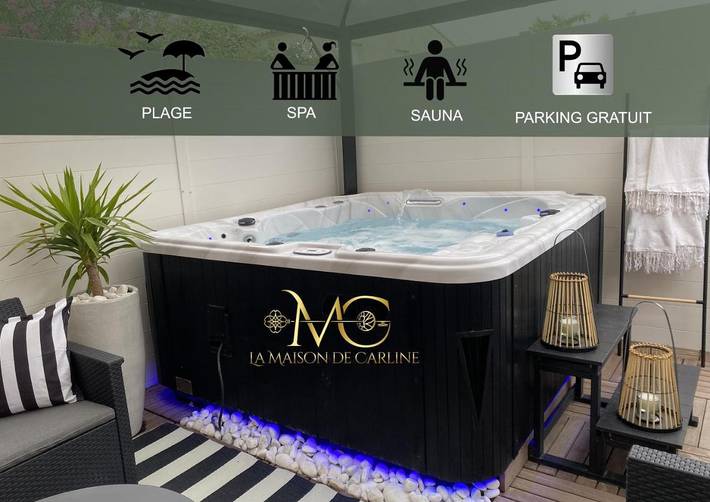 Maison de vacances pour 3 personnes, avec sauna ainsi que terrasse et jacuzzi