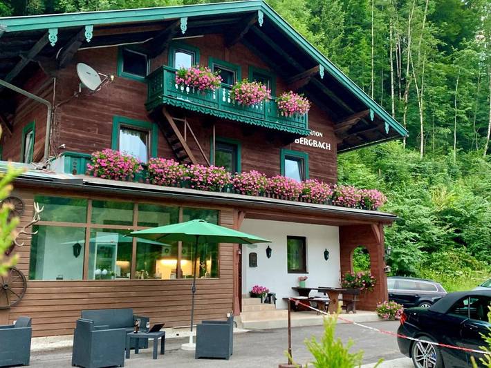 BnB für 3 Personen, mit Terrasse und Sauna sowie Ausblick am Königssee