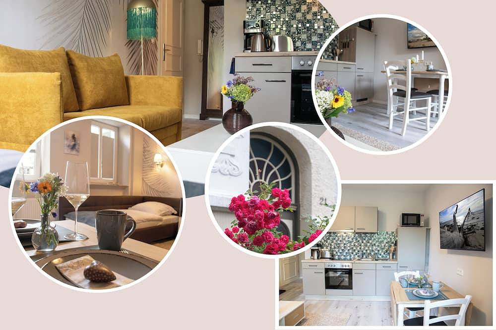 Entire apartment, Modern 1-room apartment near the train station, newly renovated, top furnishings in Rostock, Rostock and Surroundings