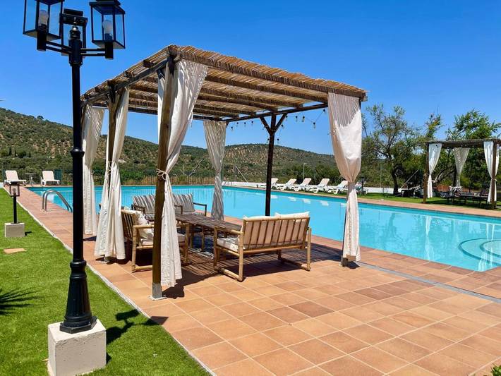 Casa rural para 6 personas, con Terraza y Jardín además de Piscina y Vistas en Sierra Norte de Sevilla - 4