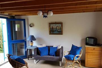 Gîte pour 4 personnes, avec terrasse et jardin dans Port Manec’h