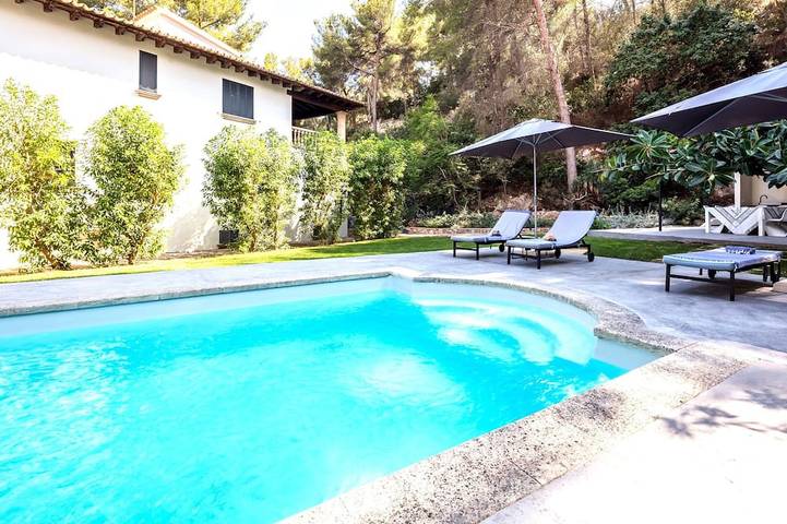 Casa de vacaciones para 11 personas, con piscina, Se admiten mascotas en Cas Català