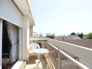 Gîte pour 4 personnes, avec balcon dans Plage du Boisvinet