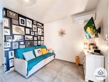 Gîte pour 2 personnes, avec piscine et jardin sur l' Île de la Réunion