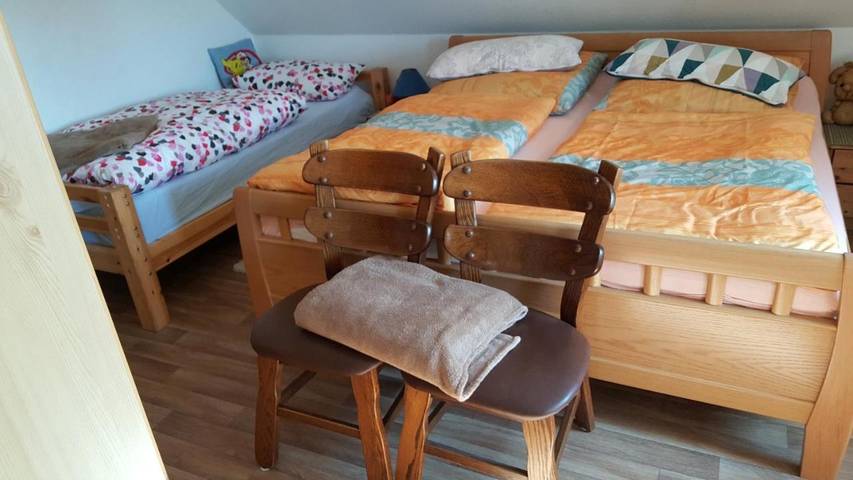 Ferienwohnung für 6 Personen, mit Balkon und Garten sowie Ausblick in Dörphof - 2