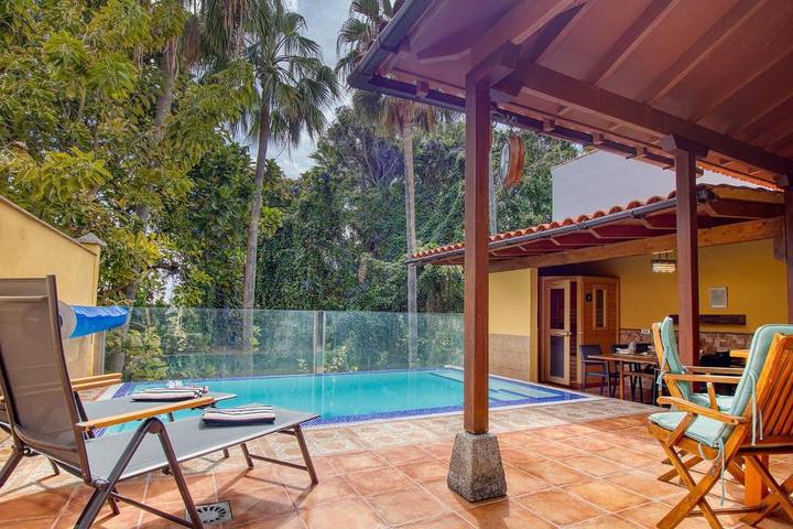 Casa rural para 8 personas, con Balcón y Terraza además de Jardín y Piscina en Puerto de la Cruz - 2
