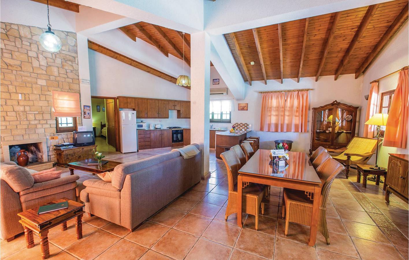 Ferienhaus für 6 Personen mit Terrasse in Πόλις Χρυσοχούς, Südzypern