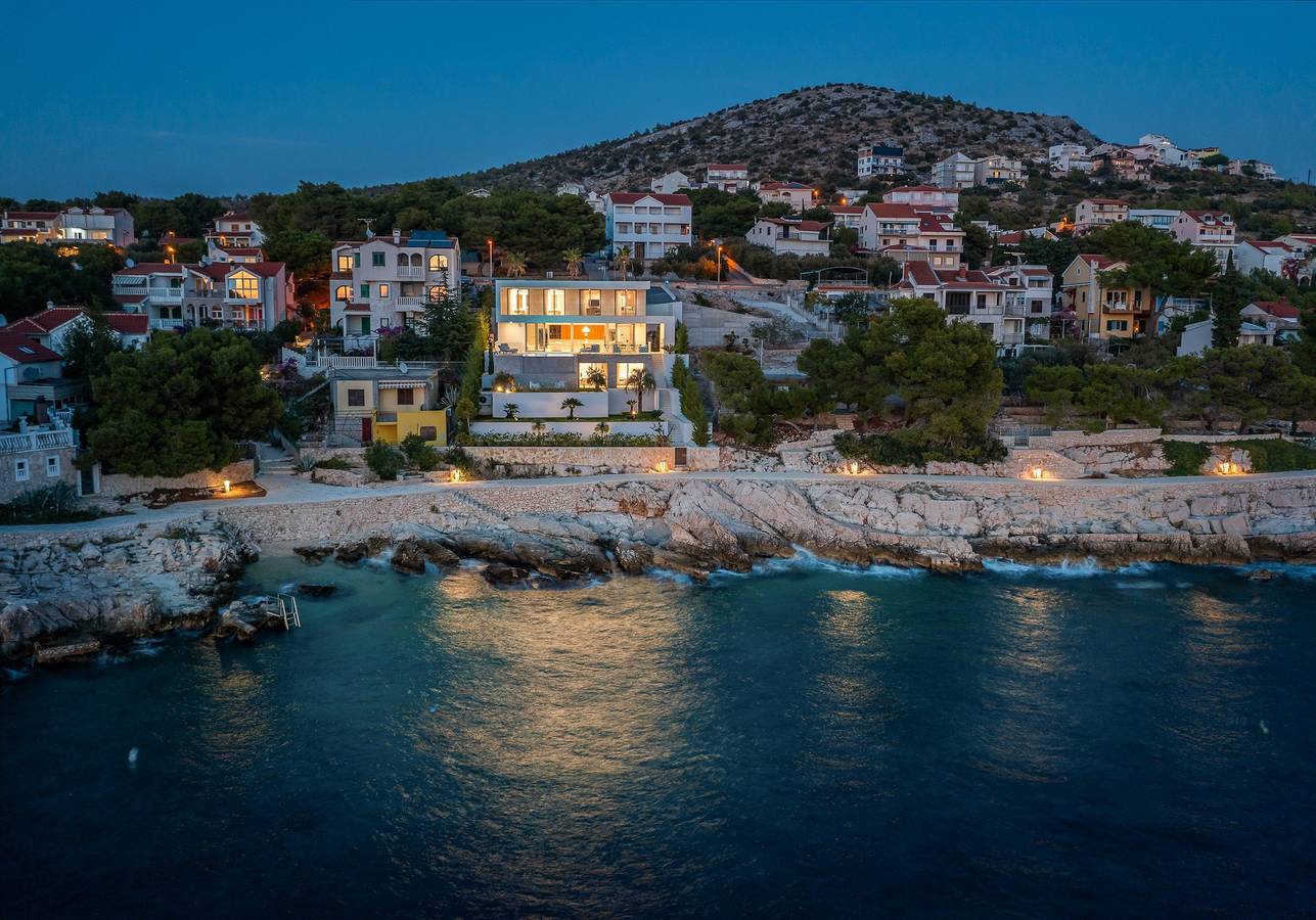Amazing Seafront Croatian Villa | 5 Bedrooms | Villa Primosten Pearl in Primosten, Šibenik-Knin