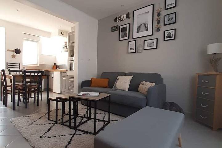 Gîte pour 4 personnes à Grandcamp-Maisy