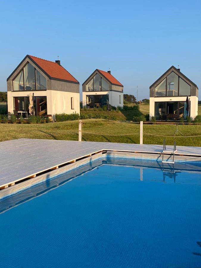 Ośrodek wypoczynkowy dla 12 osób, z jacuzzi i ogród oraz basen i sauna na Mazury