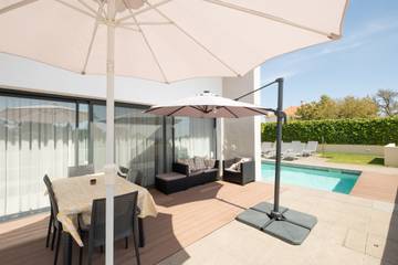 Chalet para 6 personas, con jardín y vistas al mar en Algarve