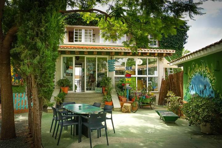 Auberge pour 4 personnes, avec Terrasse et Jardin ainsi que Piscine et Vue à Las Torres de Cotillas