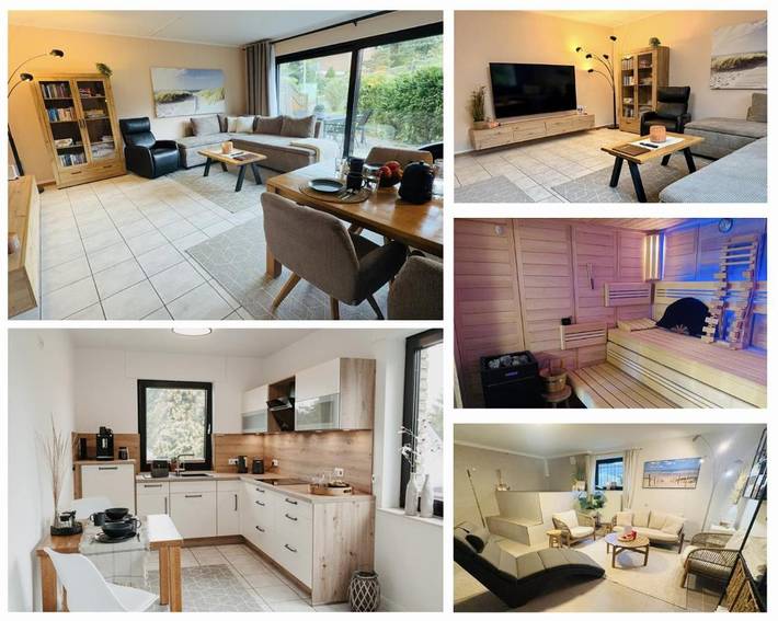 Gîte pour 5 personnes, avec sauna et vue ainsi que piscine et jardin dans Lubbecke