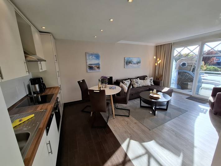 Ganze Ferienwohnung, Appartement Küstenidyll - Meeresbucht Wohnung 6 - 3-Raum-Ferienwohnung Küstenidyll in Büsum, Kreis Dithmarschen