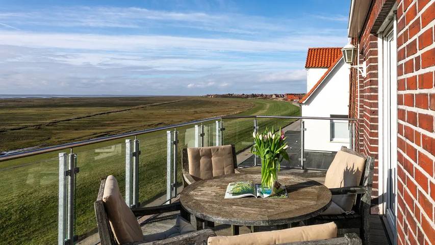 Ferienwohnung für 5 Personen, mit Terrasse auf Juist