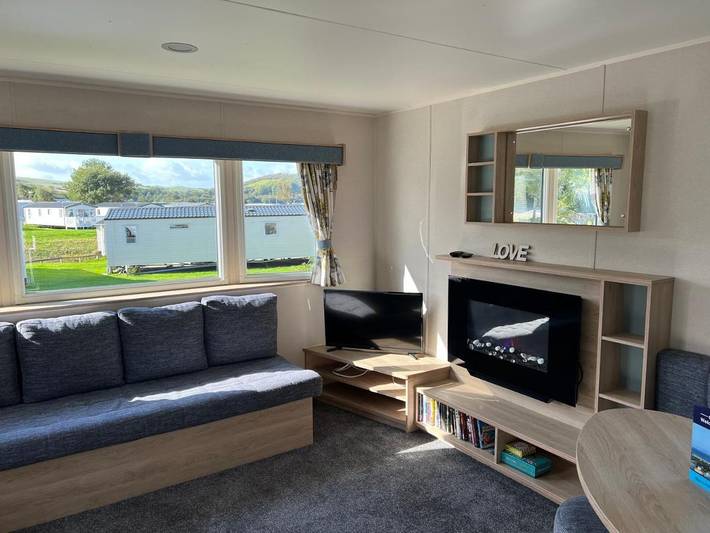 Glamping for 8 people, with Terrace and Garden as well as Children pool and Pool in Ayrshire