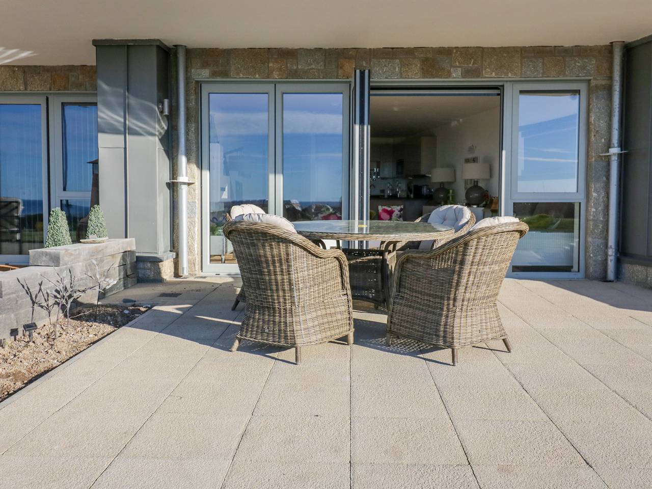 Ganze Wohnung, Ferienwohnung für 4 Personen mit Garten in Porth, Newquay