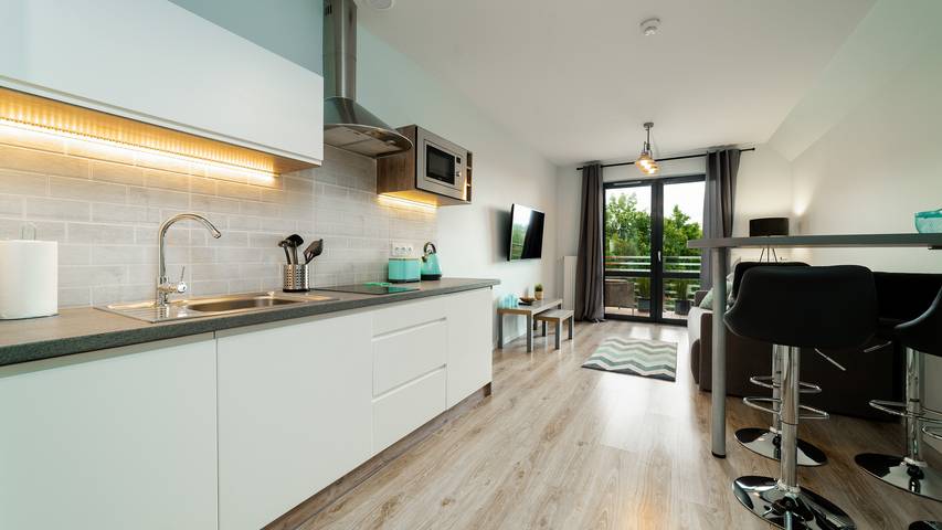 Apartament wakacyjny dla 4 osób, z Balkon i Taras w Karpacz