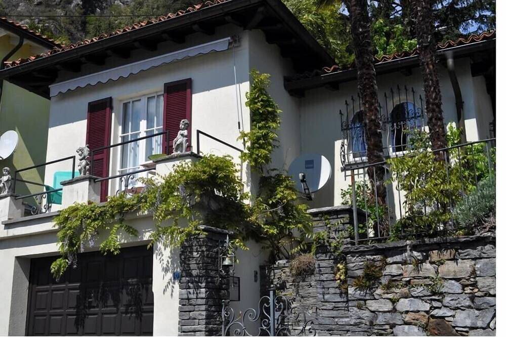 Romantisches Studio mit Aussicht auf den Lago Maggiore und die Alpen in Ronco sopra Ascona, Tessiner Alpen