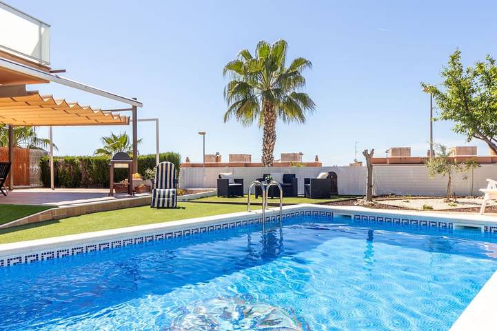 Ferienhaus für 6 Personen, mit Pool - 1