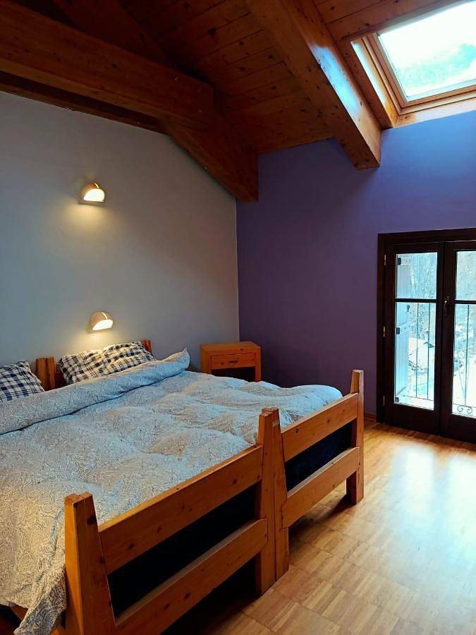 Location de vacances pour 2 personnes, avec Balcon ainsi que Jardin et Vue à Pontechianale