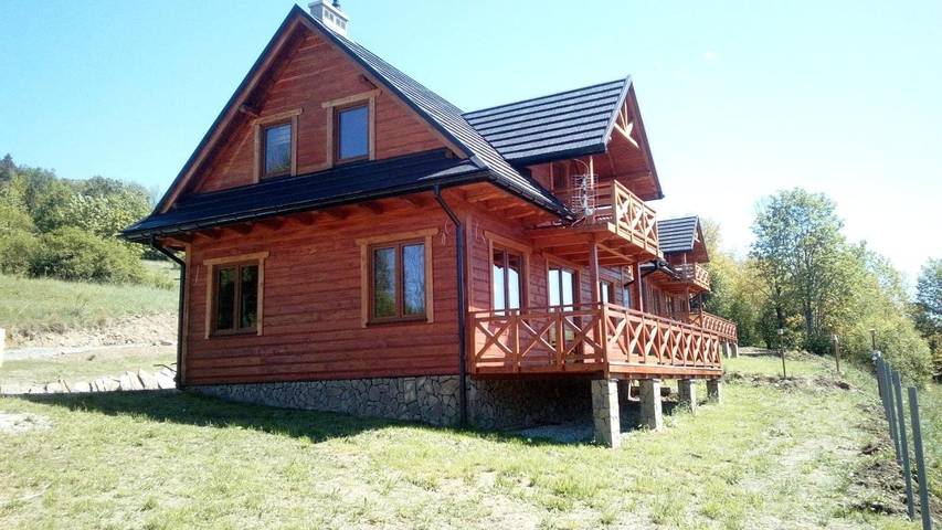 Apartament wakacyjny dla 8 osób, z Balkon i Taras oraz Ogród i Basen w Kasina Wielka