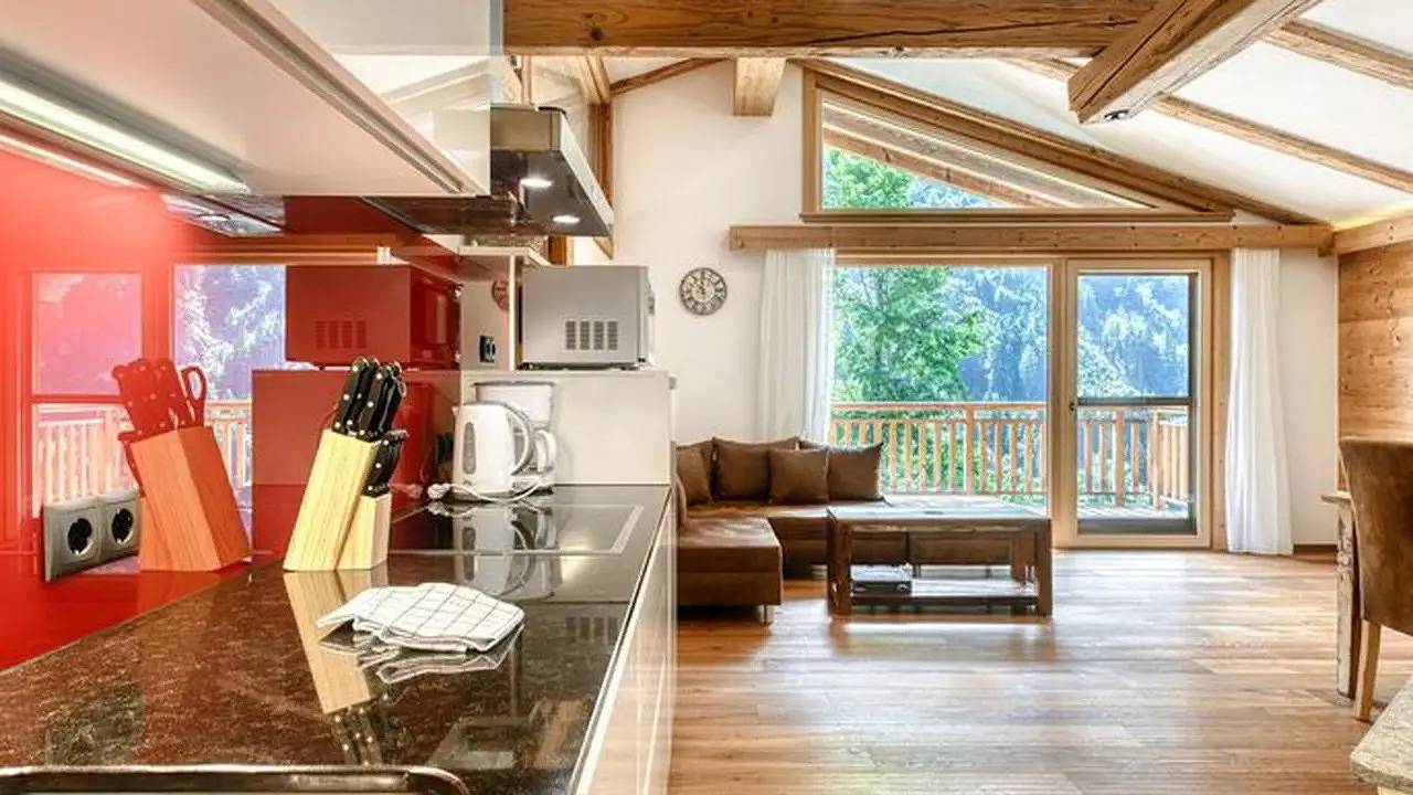 Ganze Ferienwohnung, Ferienwohnung für 4 Personen (60 m²) in Bürserberg in Bürserberg, Brandnertal