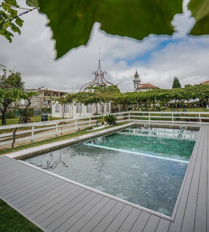 Maison d’hôte pour 2 personnes, avec jardin ainsi que vue et piscine dans Caminha - 4